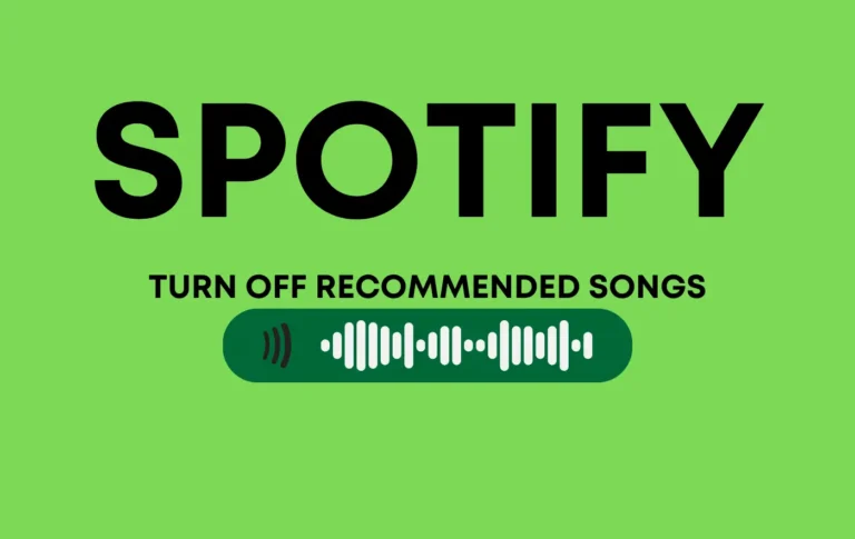 How to Turn Off Recommended Songs on Spotify
