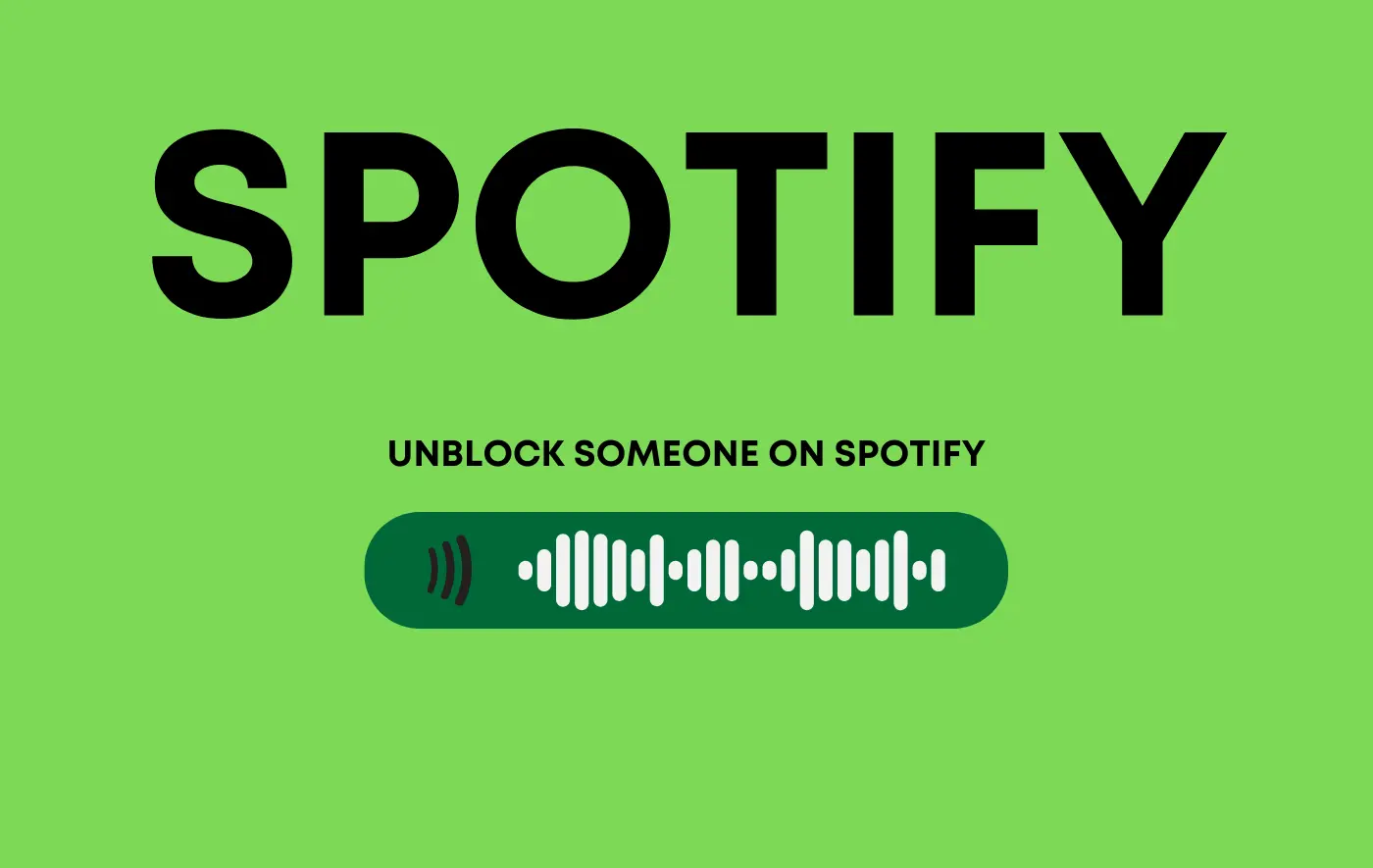 How to Unblock someone on Spotify