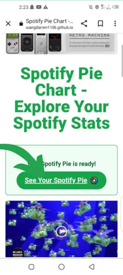 How to get Spotify pie chart