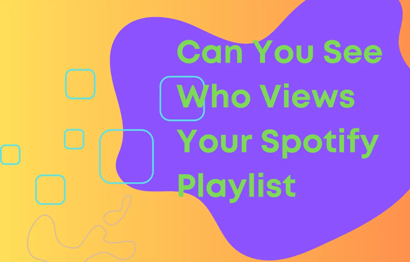 Can you see who viewed your playlists on Spotify