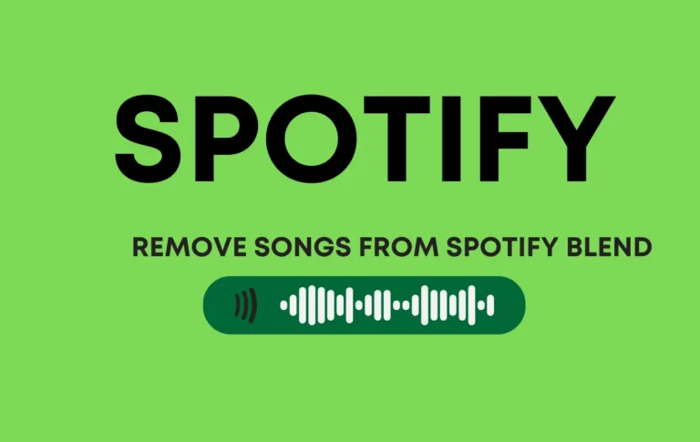 How to Remove Songs From Spotify Blend