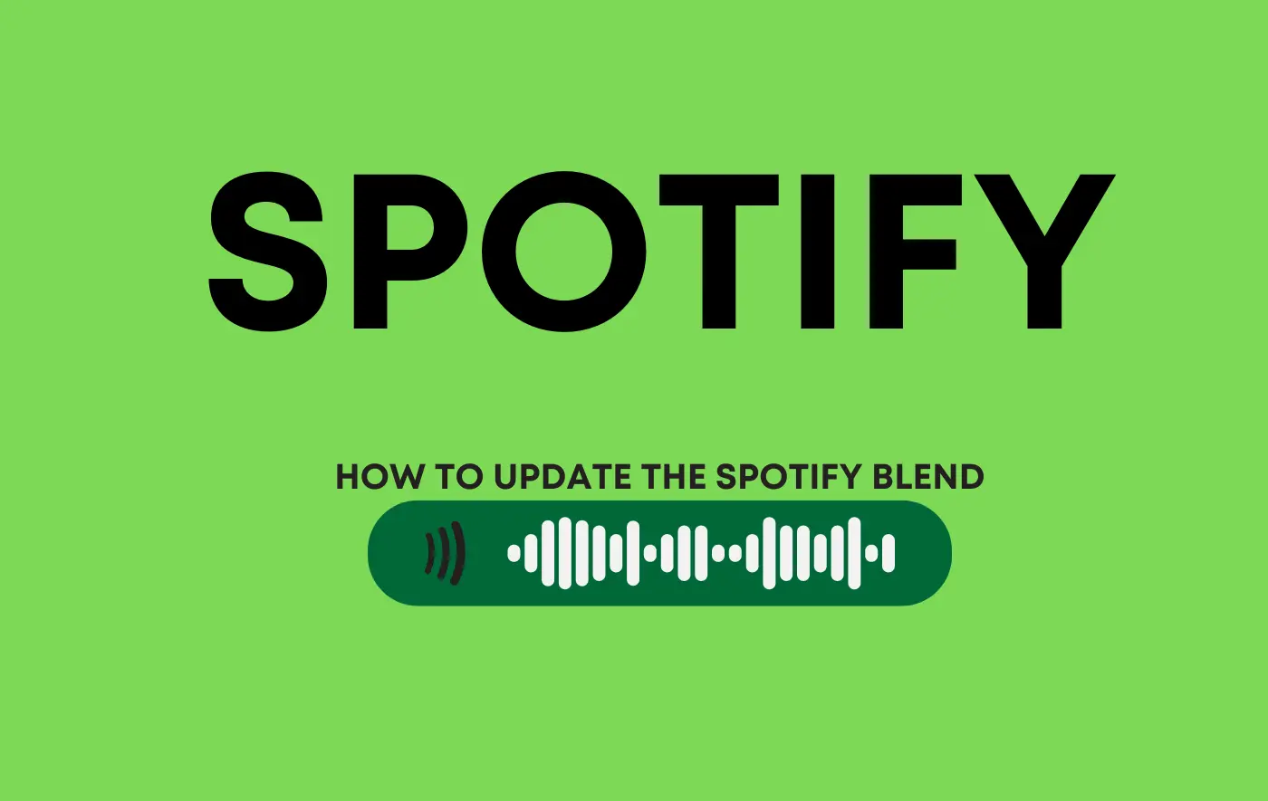 Update the Spotify Blend how? fix problems? Spotify blend?
