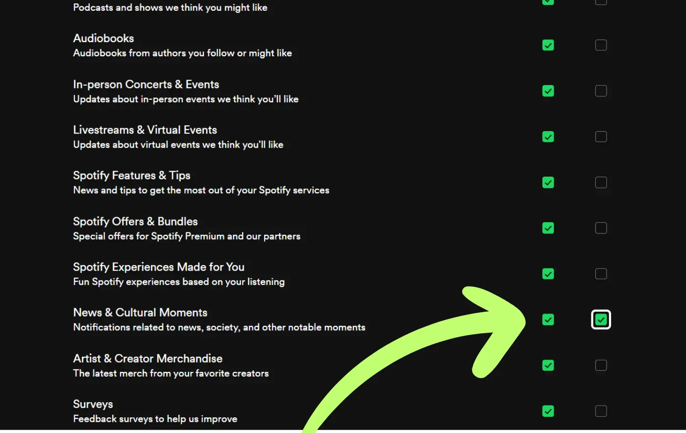 How to Enable Spotify's Fans First Emails 