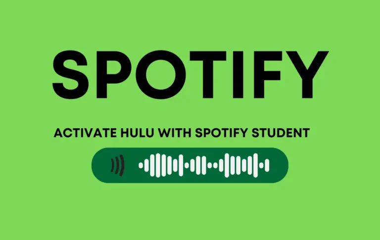 How to Activate Hulu with Spotify Student