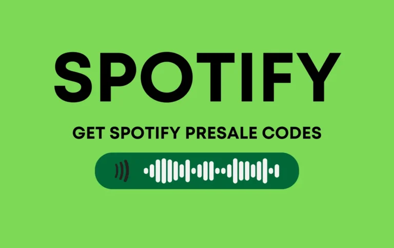 How To Get Spotify Presale Codes: Premium Code