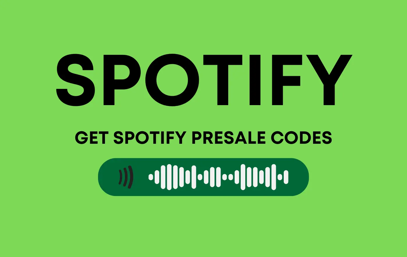 How to Spotify presale codes